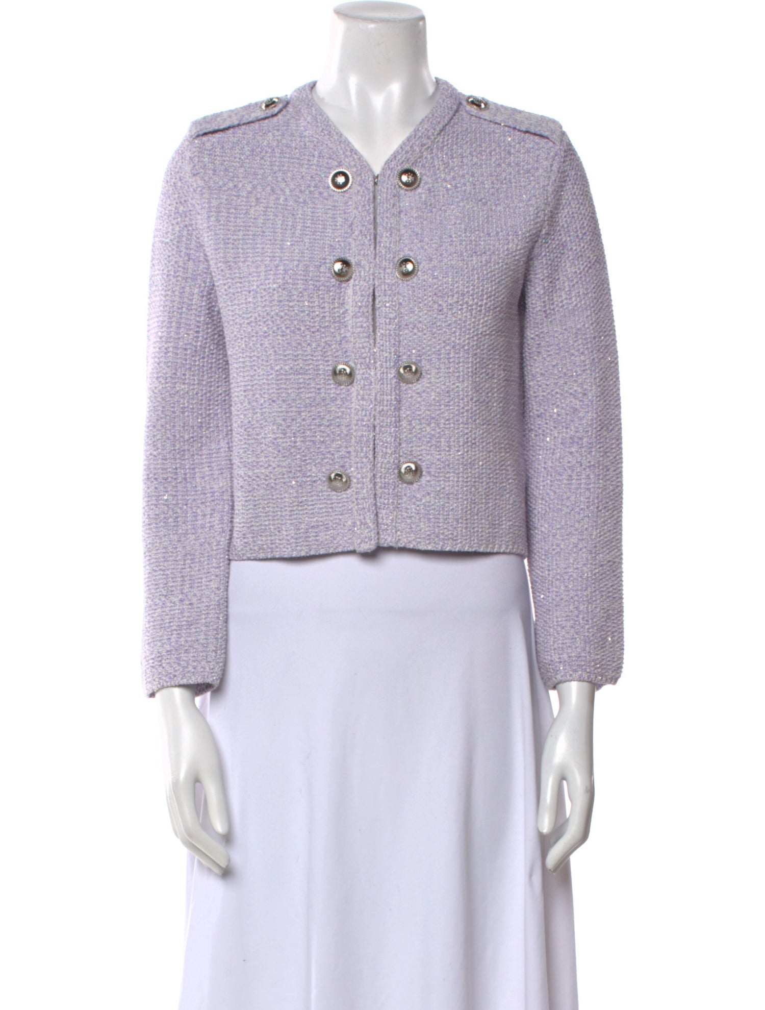 Maje V-Neck Sweater
